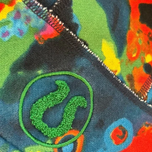 LULULEMON RARE Vintage Scuba Hoodie Full Zip Size 6 Multicolor - Picture 7 of 12